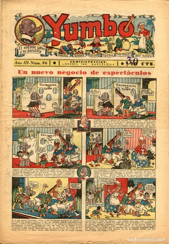 Tebeos: YUMBO-86 (HISPANO AMERICANA, 1936) - Foto 1