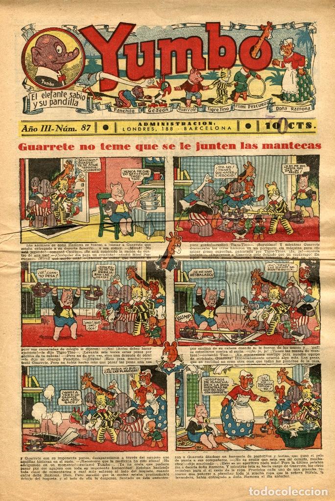 Tebeos: YUMBO-87 (HISPANO AMERICANA, 1936) - Foto 1