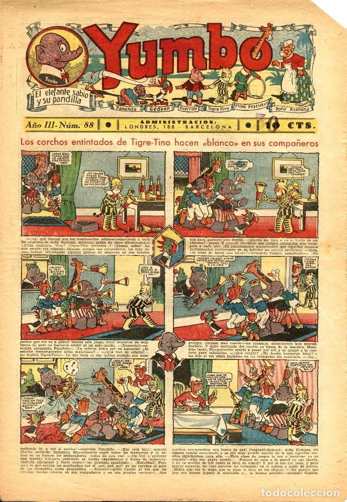 Tebeos: YUMBO-88 (HISPANO AMERICANA, 1936) - Foto 1