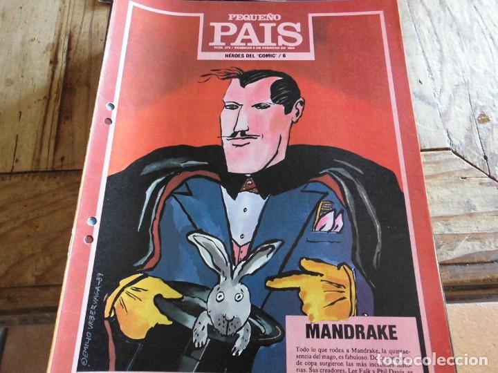 Tebeos: PEQUE&Ntilde;O PAIS 6 HEROES DEL COMIC MANDRAKE - Foto 1