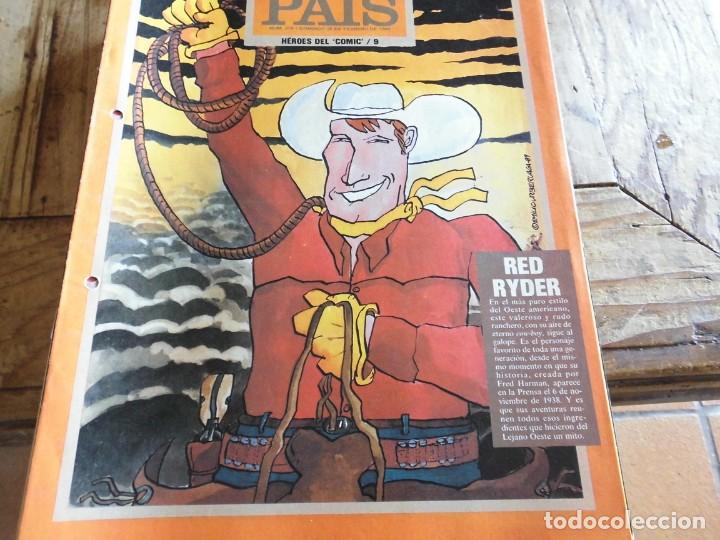Tebeos: PEQUE&Ntilde;O PAIS 9 HEROES DEL COMIC RED RYDER - Foto 1