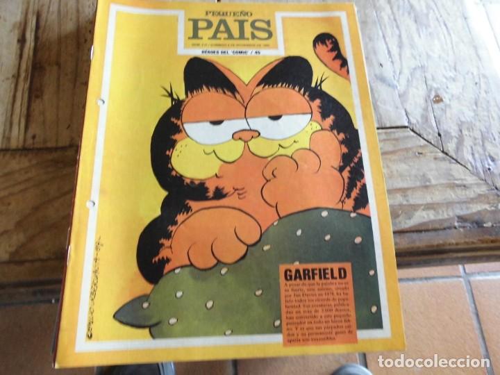 Tebeos: PEQUE&Ntilde;O PAIS 45 HEROES DEL COMIC GARFIELD - Foto 1