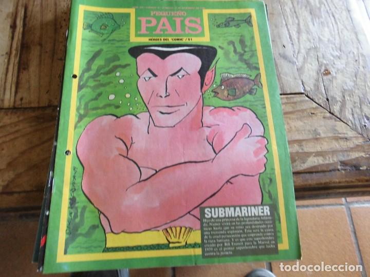 Tebeos: PEQUE&Ntilde;O PAIS 51 HEROES DEL COMIC SUBMARINER - Foto 1