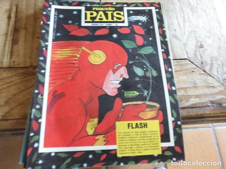 Tebeos: PEQUE&Ntilde;O PAIS 52 HEROES DEL COMIC FLASH - Foto 1