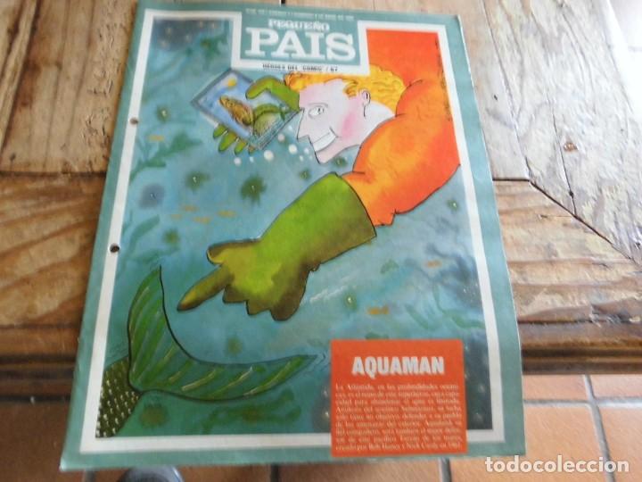 Tebeos: PEQUE&Ntilde;O PAIS 67 HEROES DEL COMIC AQUAMAN - Foto 1