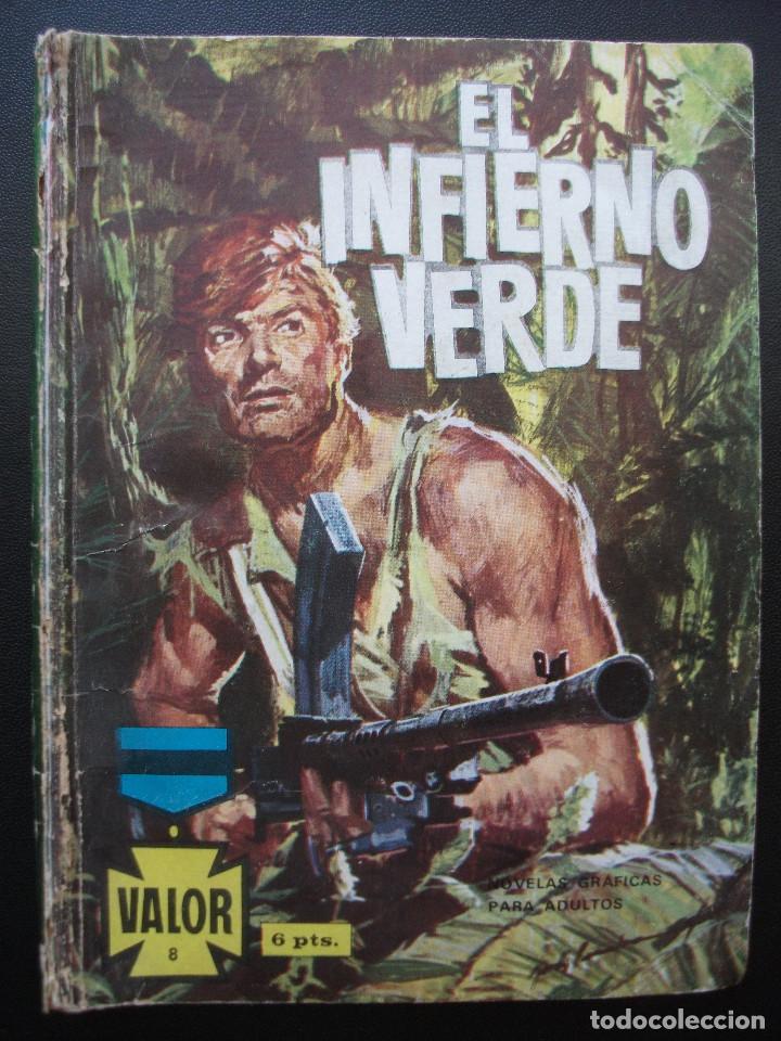 Tebeos: VALOR N&ordm; 8, EL INFIERNO VERDE - Foto 1