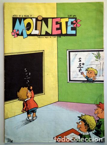 Tebeos: MOLINETE. A&ntilde;o IX. Num. 7 - 1958 - Muy ilustrado - Foto 1