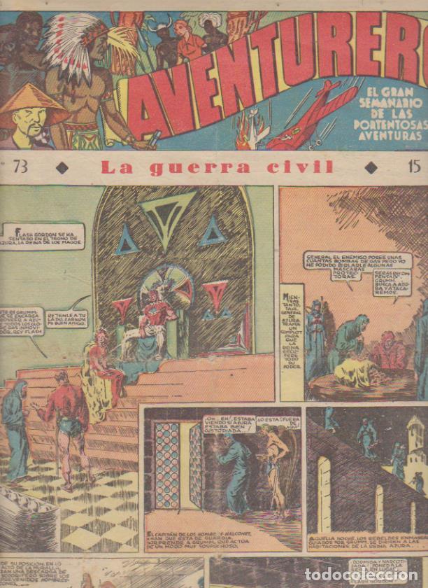 Tebeos: Aventurero n&ordm; 73. Hispano Americana 1935 - Foto 1