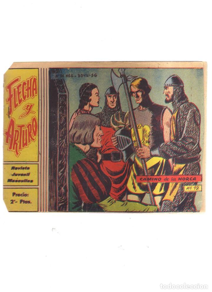 Tebeos: FLECHA Y ARTURO N,12 CAMINO DE LA HORCA - Foto 1