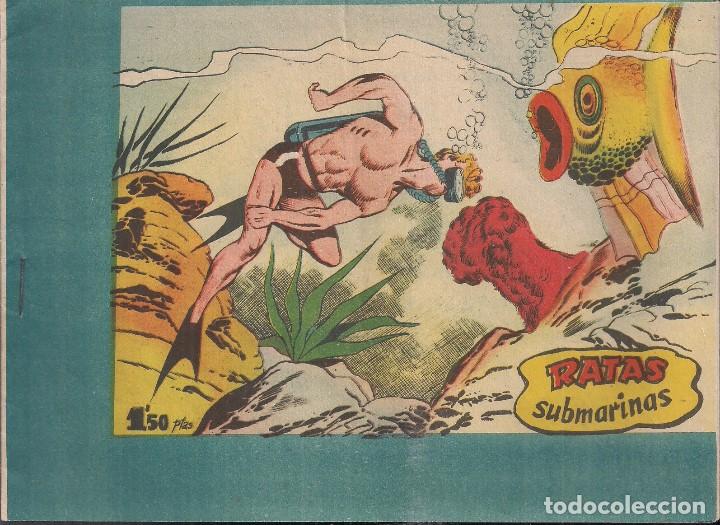 Tebeos: FRED SANTOS: RATAS SUBMARINAS. 15x21. BERNABEU - Foto 1