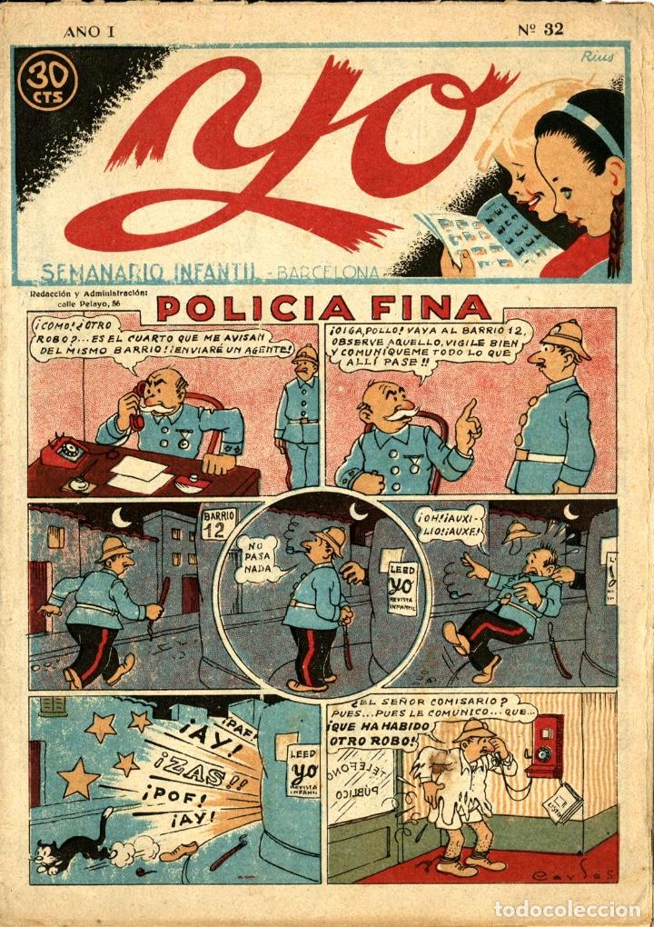 Tebeos: YO-32 (ESTELLER Y SANGES, 1937) - Foto 1