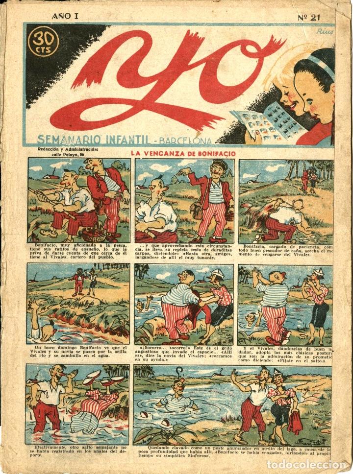 Tebeos: YO-21 (ESTELLER Y SANGES, 1937) - Foto 1