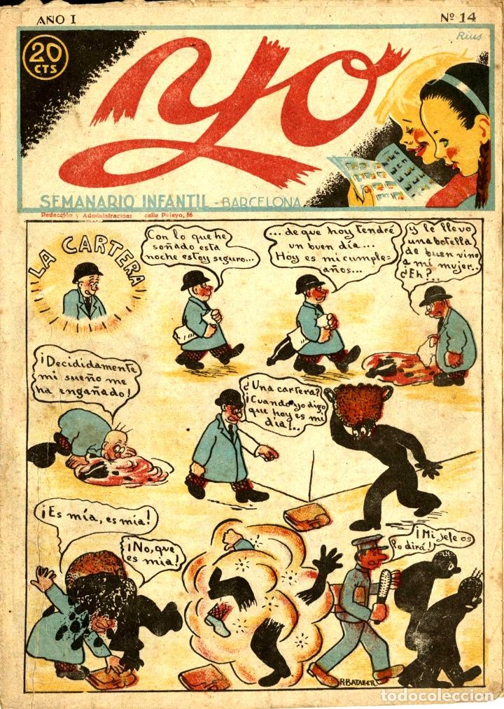 Tebeos: YO-14 (ESTELLER Y SANGES, 1937) - Foto 1