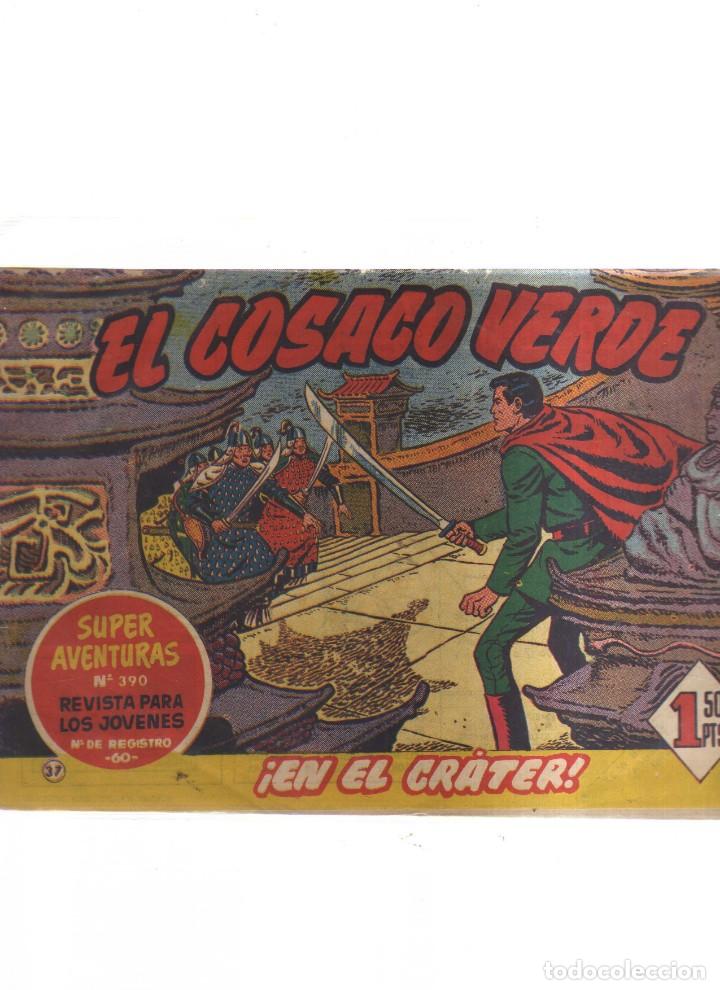 Tebeos: EL COSACO VERDE EN EL CRATER N,37