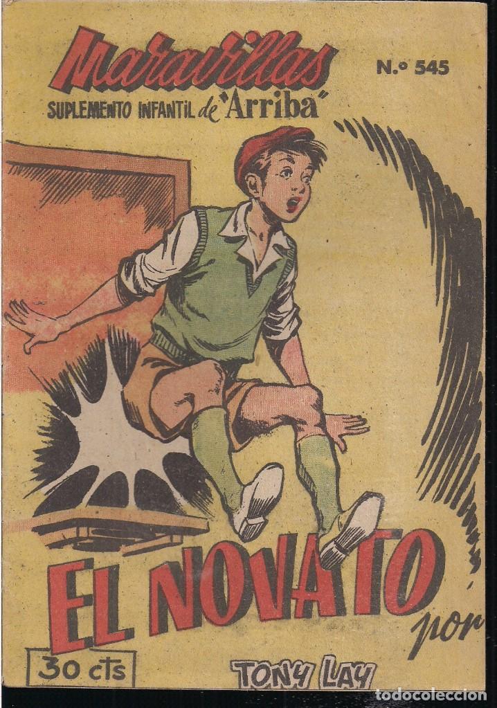 Tebeos: MARAVILLAS N&ordm; 545. SUPLEMENTO INFANTIL DE ARRIBA - Foto 1