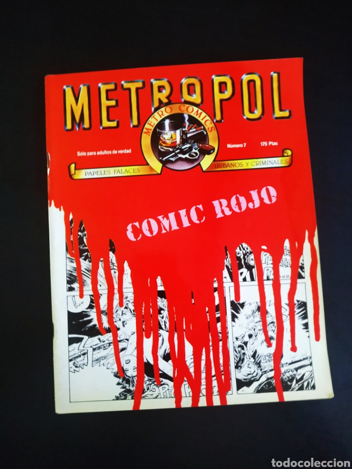 Tebeos: MUY BUEN ESTADO METROPOL 7 COMIC ROJO - Foto 1