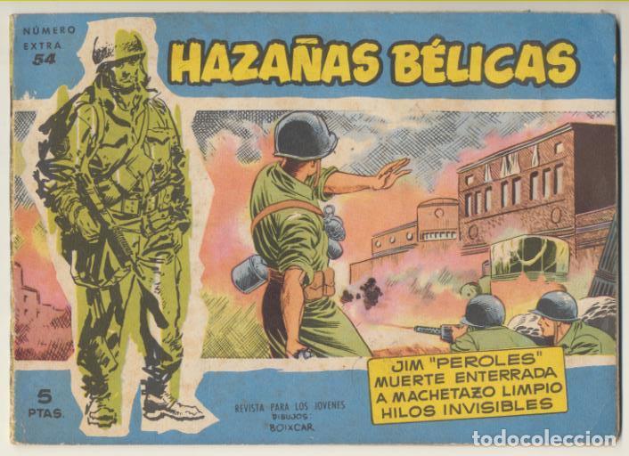 Tebeos: Haza&ntilde;as B&eacute;licas Extra n&ordm; 54. Toray 1958 - Foto 1