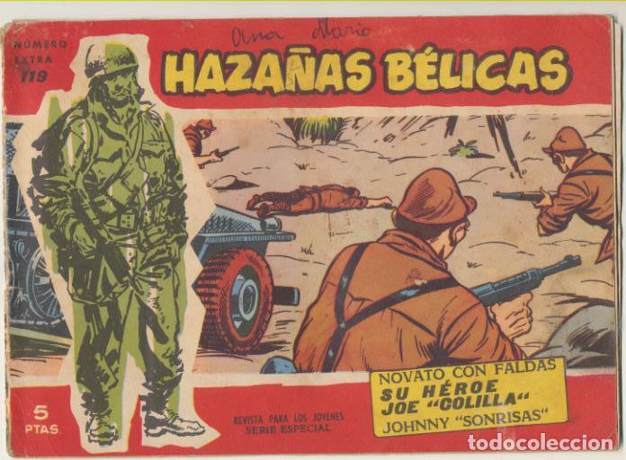 Tebeos: Haza&ntilde;as B&eacute;licas Extra n&ordm; 119. Toray 1958
