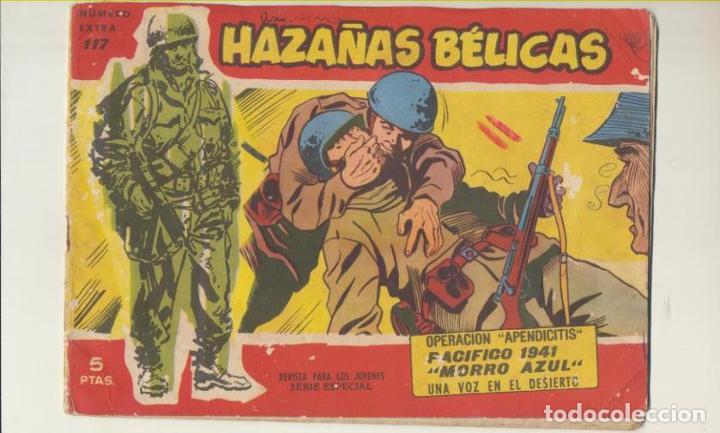 Tebeos: Haza&ntilde;as B&eacute;licas Extra n&ordm; 117. Toray 1958