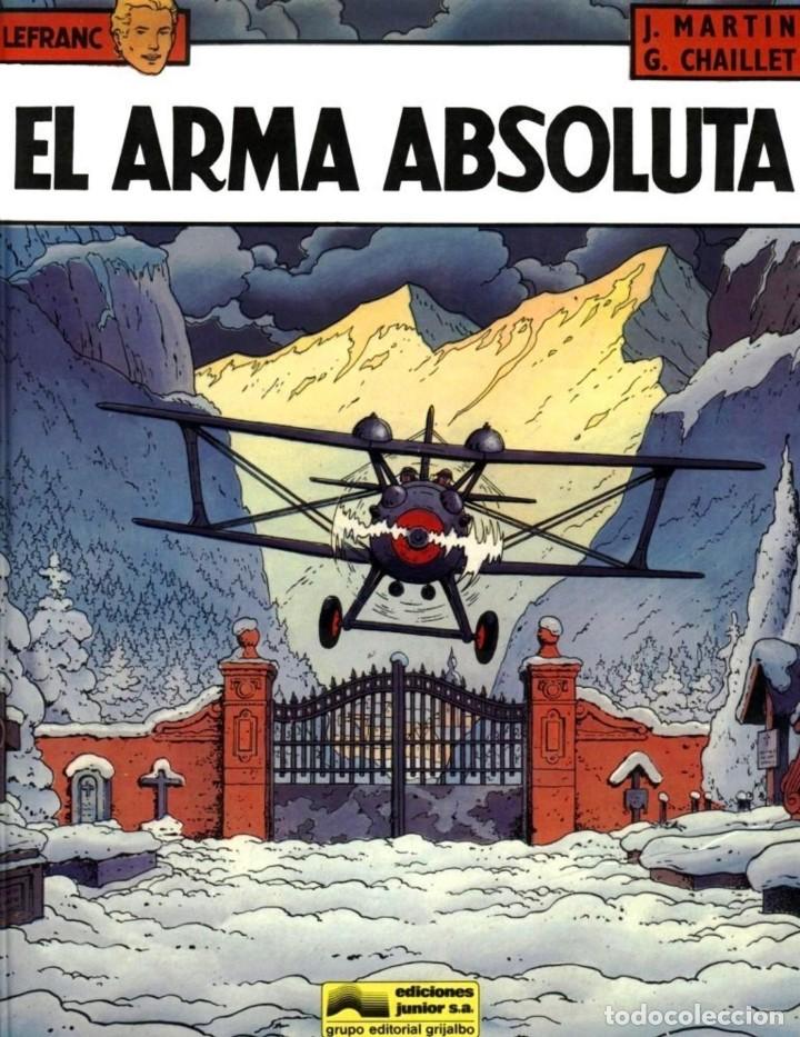 Tebeos: LEFRANC - EL ARMA ABSOLUTA (Grijalbo) - Foto 1