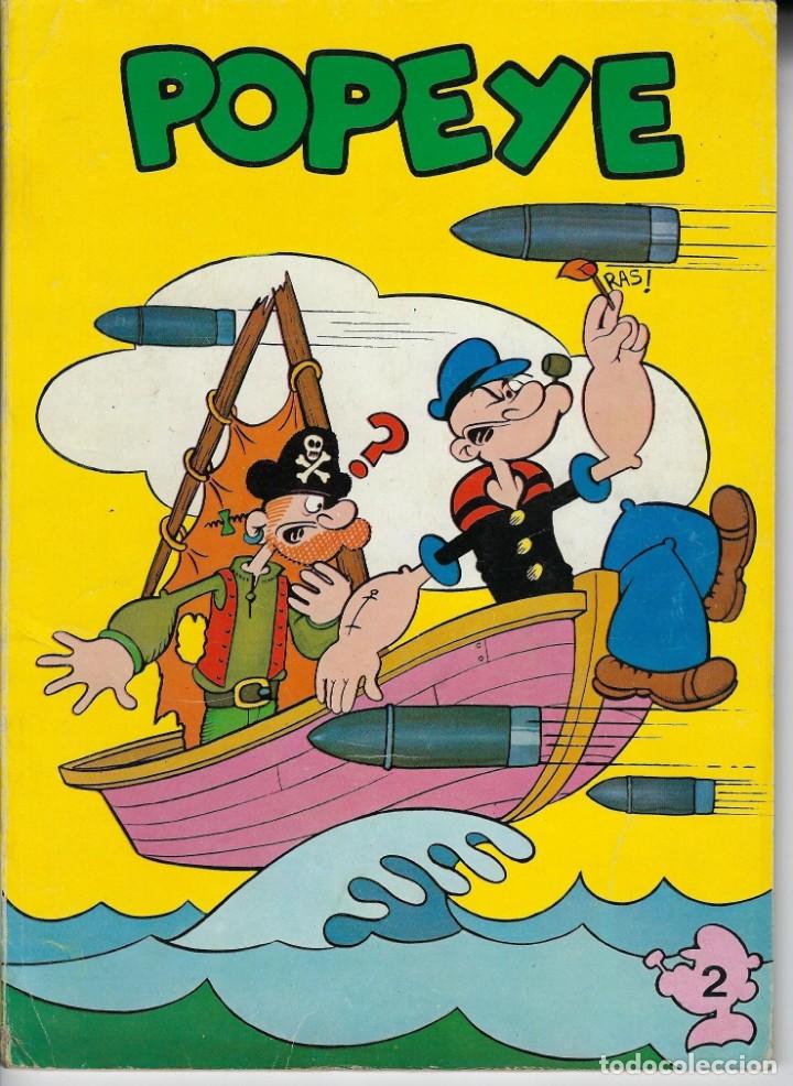 Tebeos: C&Oacute;MIC / TEBEO POPEYE EL MARINO - N&ordm; 1 Y 2 - 1976 *** EDICIONES MAISAL *** - Foto 4