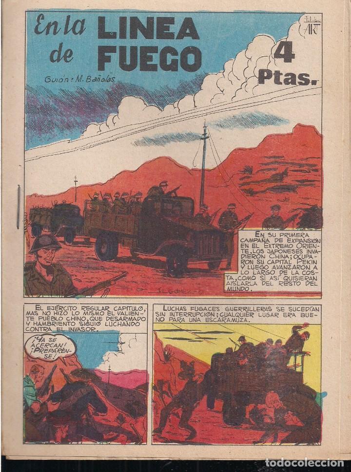 Tebeos: EN LA LINEA DE FUEGO. BOIXHER 1968 - Foto 1