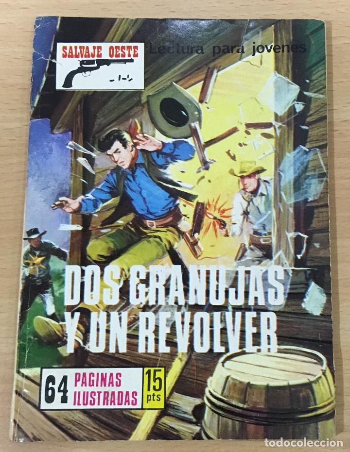 Tebeos: C&Oacute;MIC PULP - SERIE SALVAJE OESTE - DOS GRANUJAS Y UN REV&Oacute;LVER. PRODUCCIONES EDITORIALES (1976)