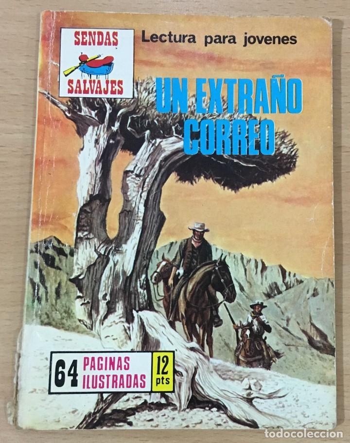 Giornalini: C&Oacute;MIC PULP OESTE - SERIE SENDAS SALVAJES - UN EXTRA&Ntilde;O CORREO. PRODUCCIONES EDITORIALES (1975)