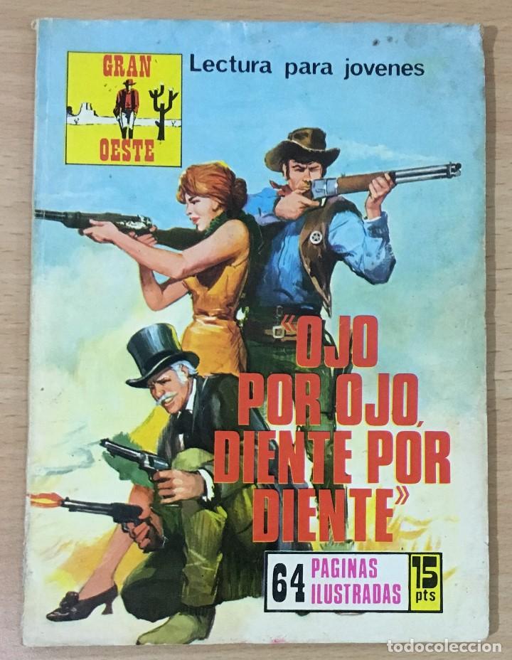 Tebeos: C&Oacute;MIC PULP - SERIE GRAN OESTE - OJO POR OJO, DIENTE POR DIENTE. PRODUCCIONES EDITORIALES (1977)