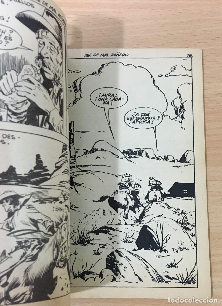 Tebeos: C&Oacute;MIC PULP OESTE - COLECCI&Oacute;N SHERIFF - AVE DE MAL AG&Uuml;ERO. EDITORIAL VILMAR (1985) - Foto 4