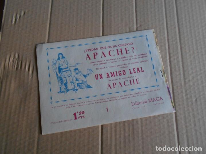 Tebeos: tebeo apache numero 1 impecable - Foto 2