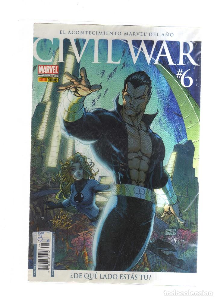 Tebeos: CIVILWAR N,6 DE QUE LADO ESTAS TU