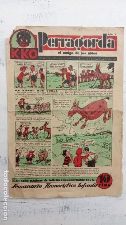Tebeos: KKO PERRAGORDA N&ordm; 253 EN UN PLIEGO SIN ABRIR - Foto 1