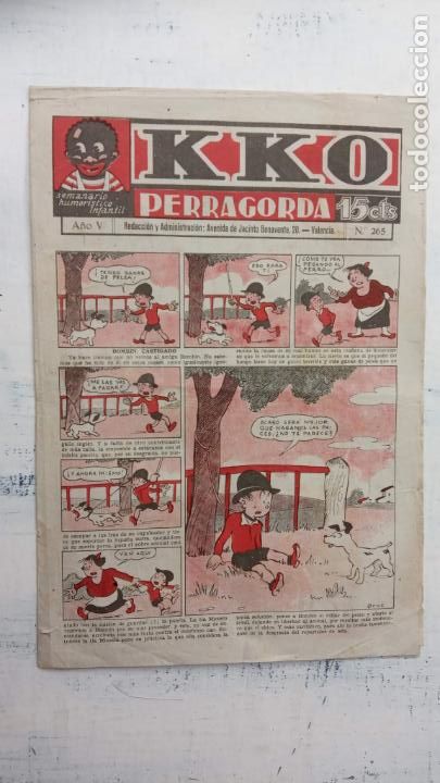Tebeos: KKO PERRAGORDA N&ordm; 265 EN UN PLIEGO - Foto 1