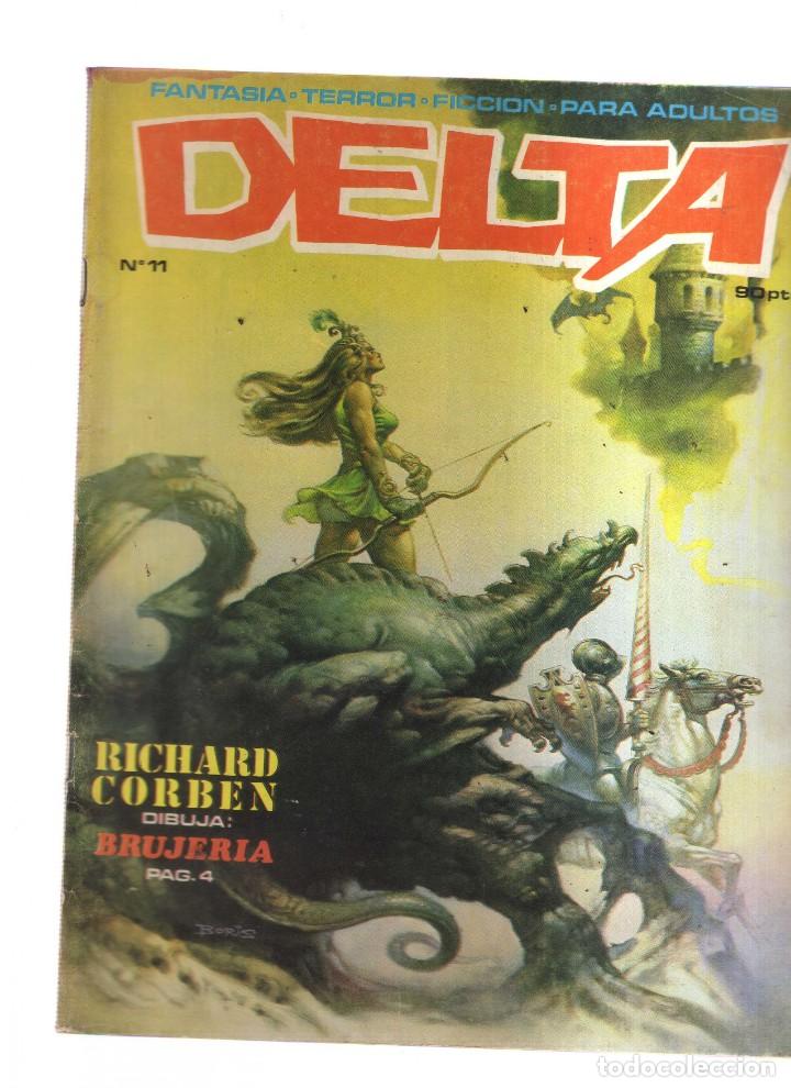 Tebeos: DELTA FANTASIA- TERROR - FICCION PARA ADULTOS N,11