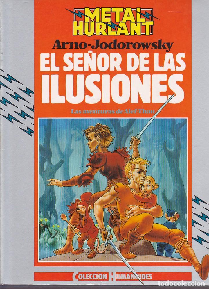 Tebeos: COMIC COLECCION HUMANOIDES ALEF-THAU EL SE&Ntilde;OR DE LAS ILUSIONES JODOROWSKY ARNO - Foto 1