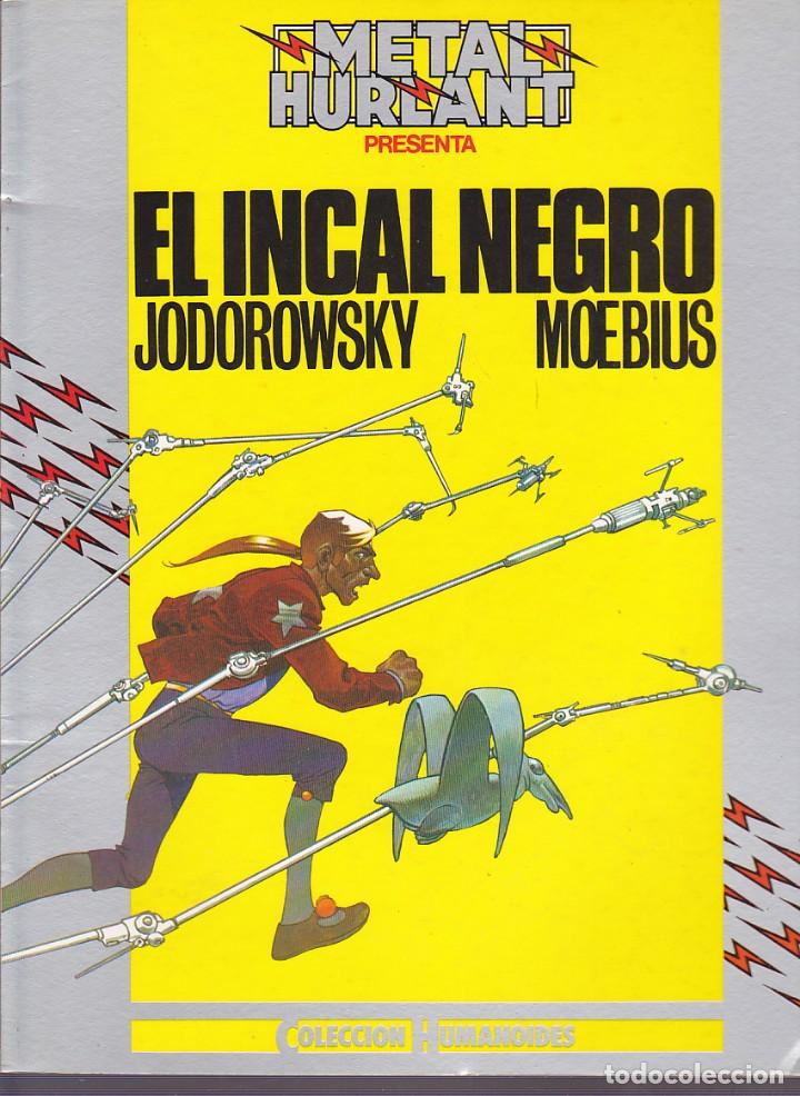 Tebeos: COMIC COLECCION HUMANOIDES EL INCAL NEGRO JODOROWSKY MOEBIUS - Foto 1