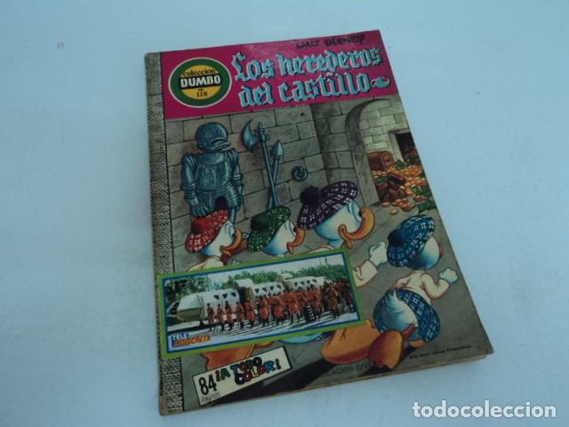 Tebeos: TEBEO ANTIGUO COLECCION DUMBO NUMERO 118 LOS HEREDEROS DEL CASTILLO WALT DISNEY 1974