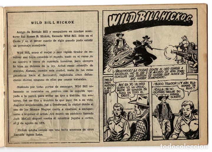 Tebeos: CUADERNOS LEJANO OESTE N&ordm; 5 WILD BILL HICKOC - Foto 3