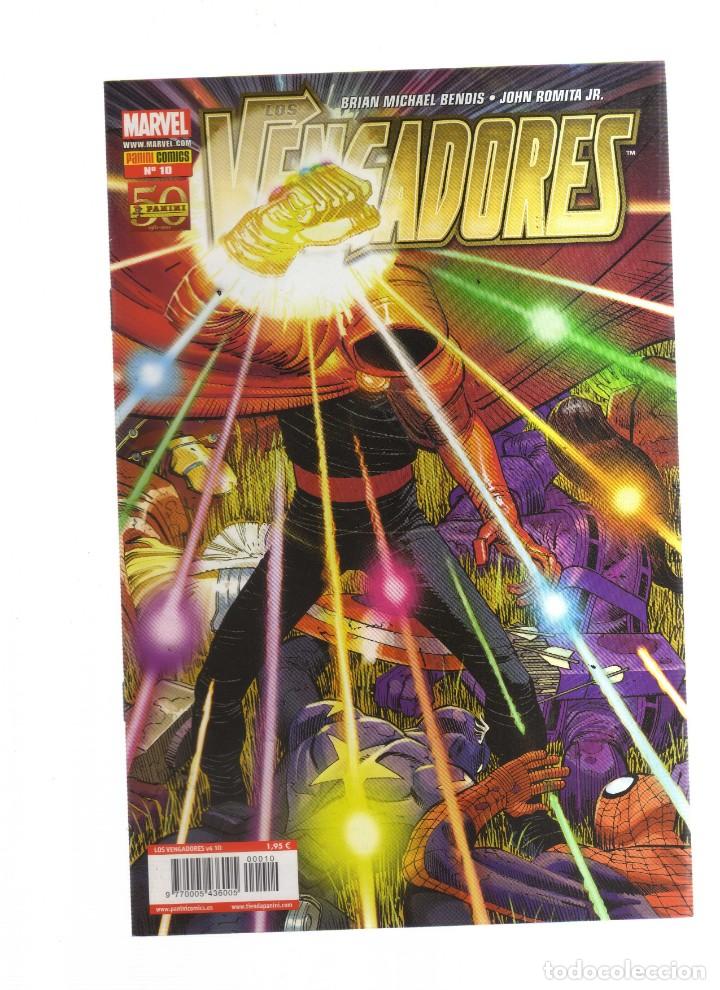 Tebeos: LOS VENGADORES MARVEL PANINI N,10 - Foto 1