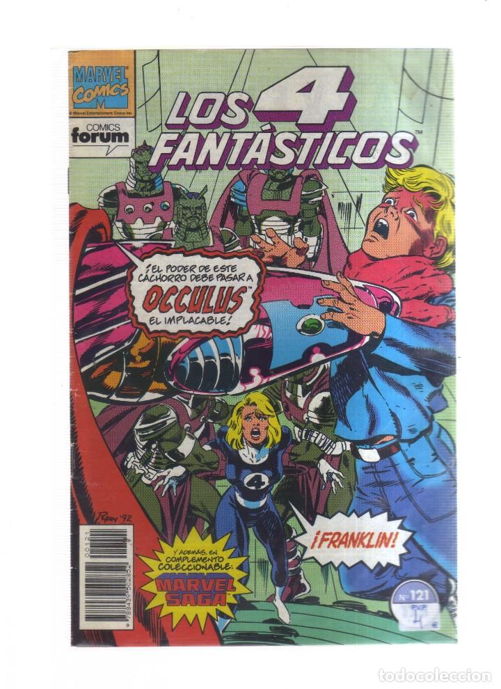 Tebeos: LOS 4 FANTASTICOS N,121 MARVEL COMICS FORUM - Foto 1