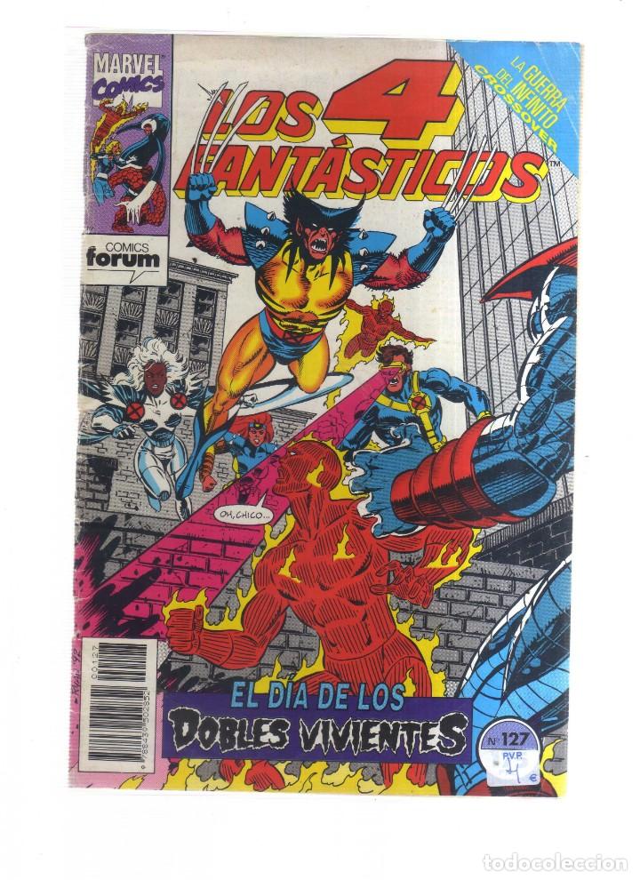 Tebeos: LOS 4 FANTASTICOS N,127 MARVEL COMICS FORUM - Foto 1