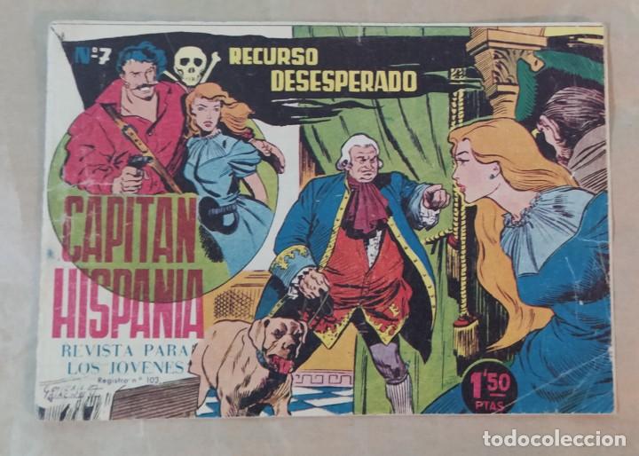 Tebeos: CAPIT&Aacute;N HISPANIA - CREO / N&Uacute;MERO 7 - Foto 1