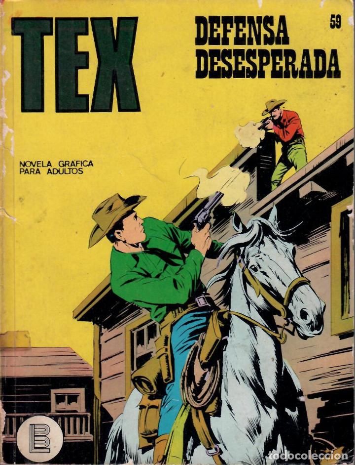 Tebeos: Tex. Buru Lan 1970. N&ordm; 59 - Foto 1
