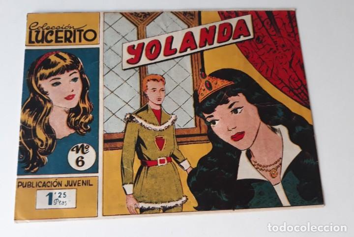 Tebeos: YOLANDA - COLECCI&Oacute;N LUCERITO N&ordm; 6 - EDITORIAL MATEU, 1959 - Foto 1