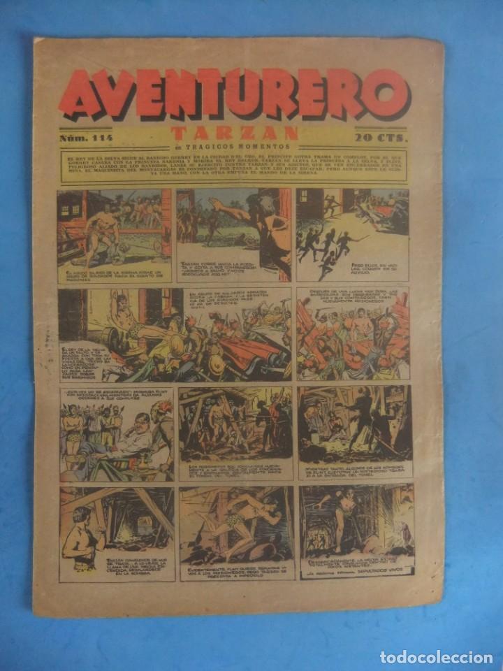 Tebeos: AVENTURERO N&ordm; 114 HISPANO AMERICANA A&Ntilde;O 7 - Foto 1