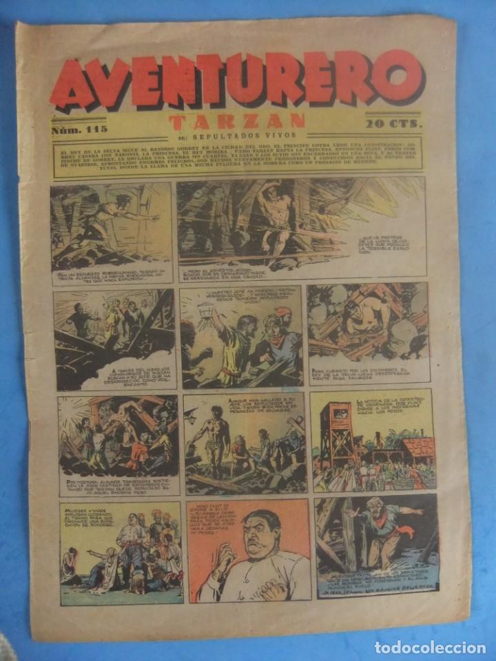 Tebeos: AVENTURERO N&ordm; 115 HISPANO AMERICANA A&Ntilde;O 7 - Foto 1