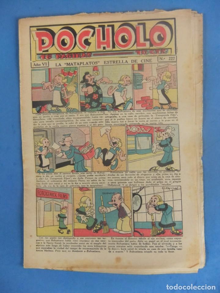 Tebeos: POCHOLO N&ordm; 227 A&Ntilde;O 1936 - Foto 1