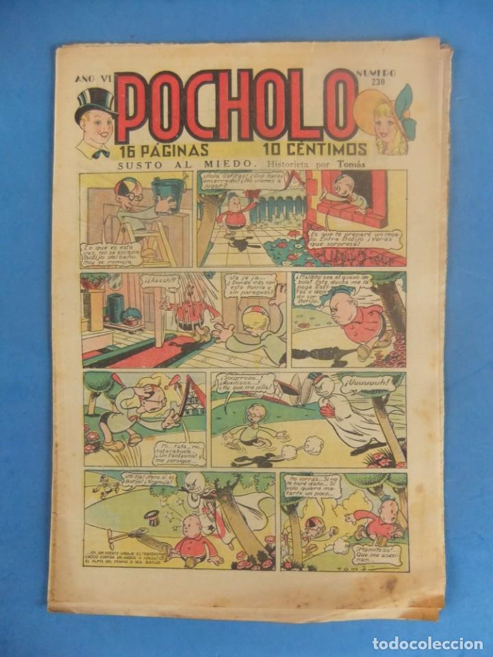Tebeos: POCHOLO N&ordm; 230 A&Ntilde;O 1936 - Foto 1