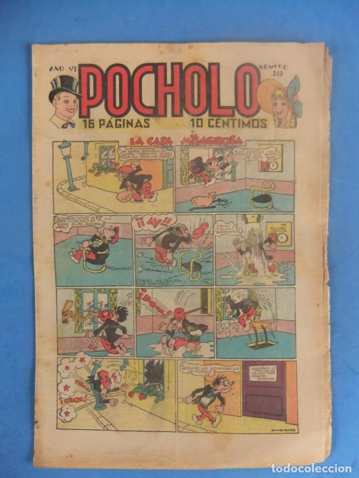Tebeos: POCHOLO N&ordm; 243 A&Ntilde;O 1936 - Foto 1